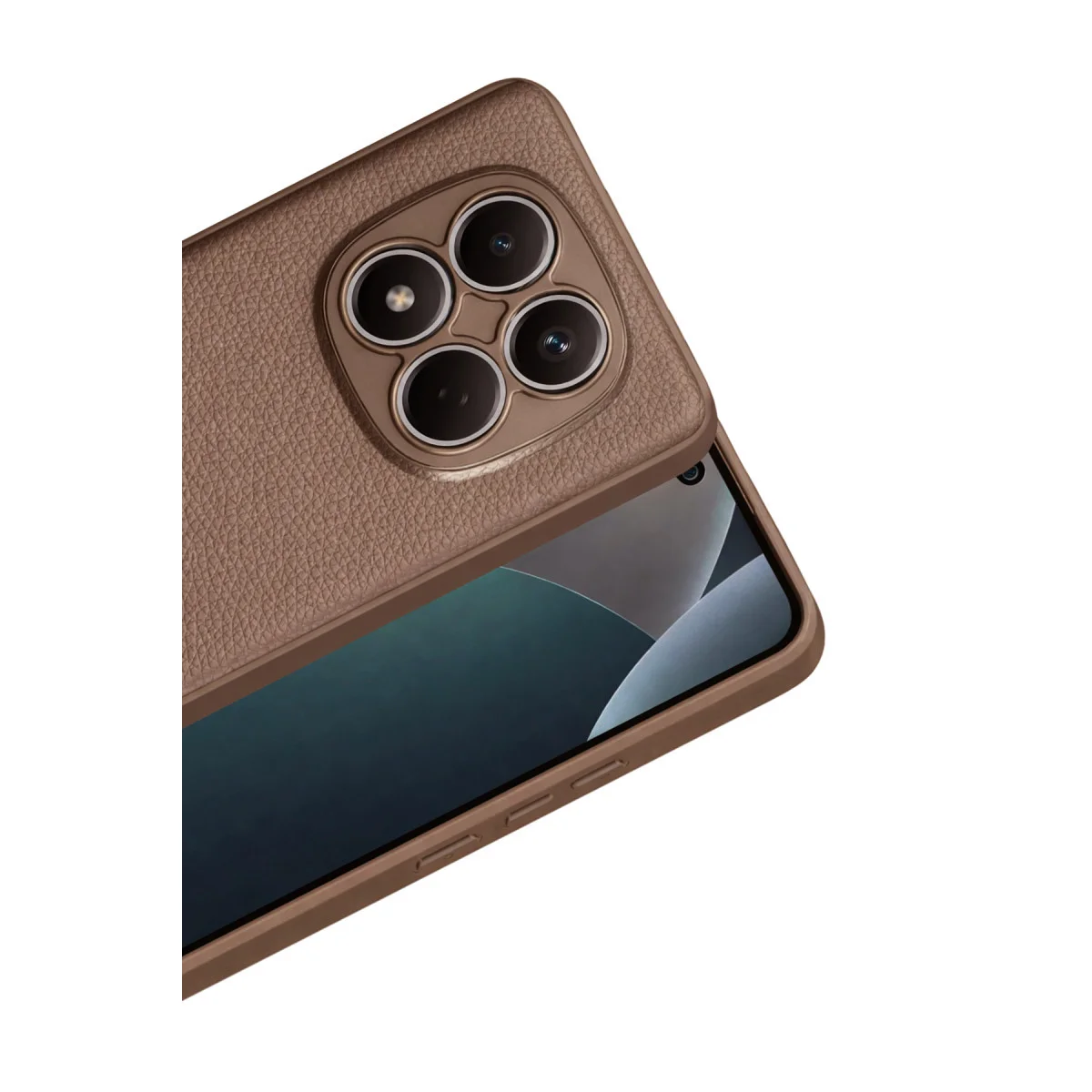 Redmi Note 15 4G Thermax Silikon Kılıf - Kahverengi