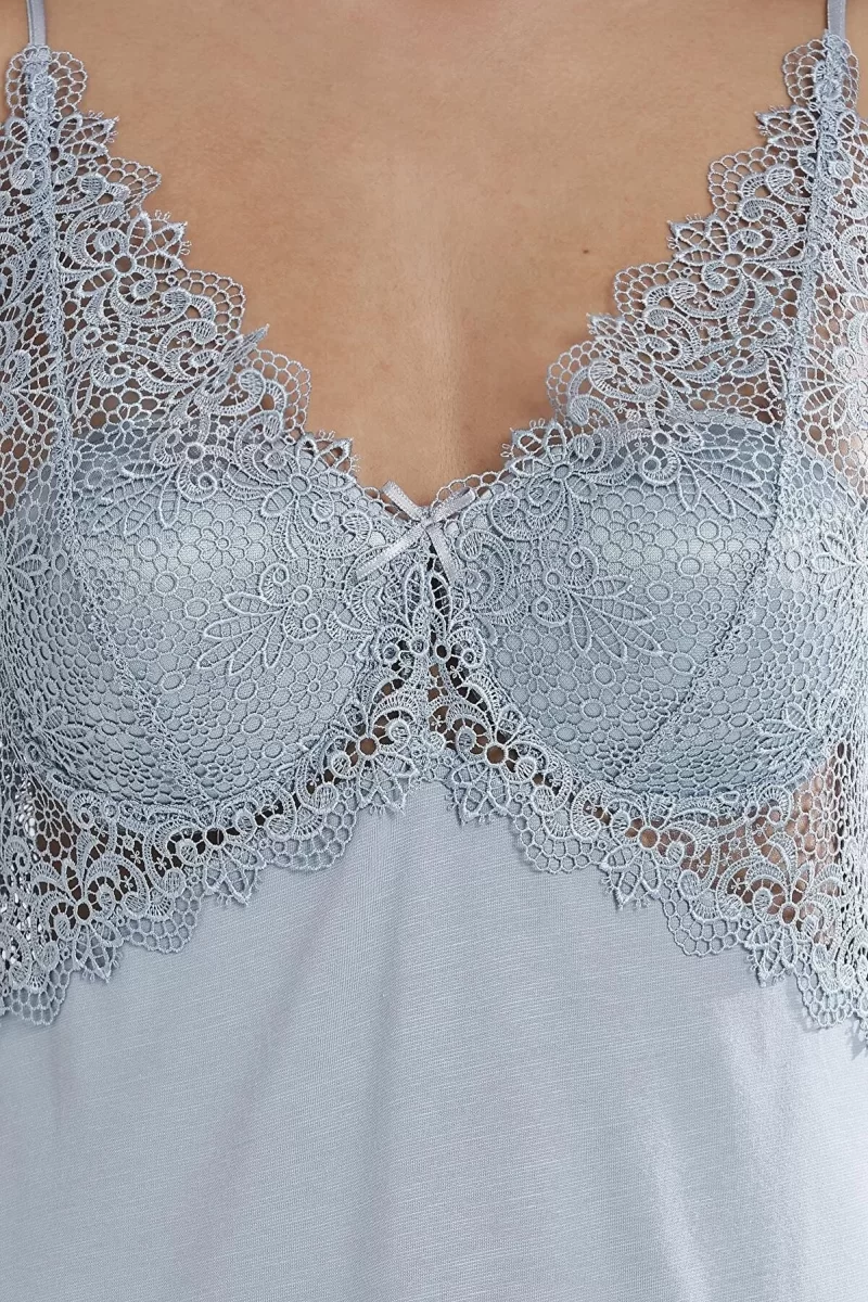 Pierre Cardin P5040 Bayan Penye Gecelik Sabahlık