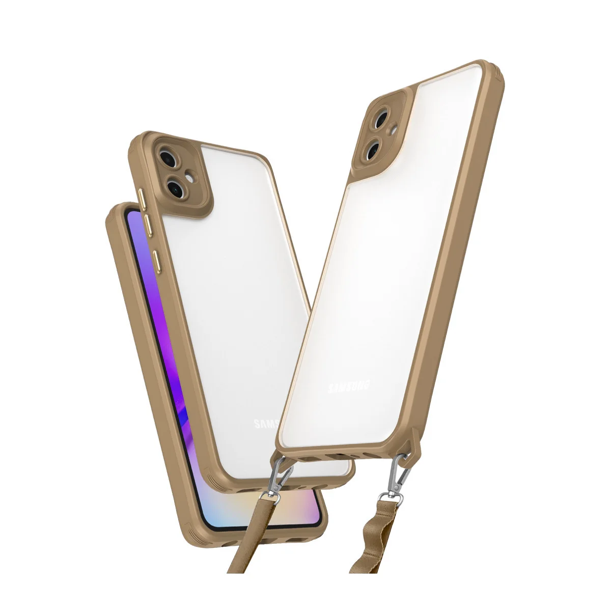Galaxy A06 Kılıf Penta Silikon Kılıf - Çöl Titanyum