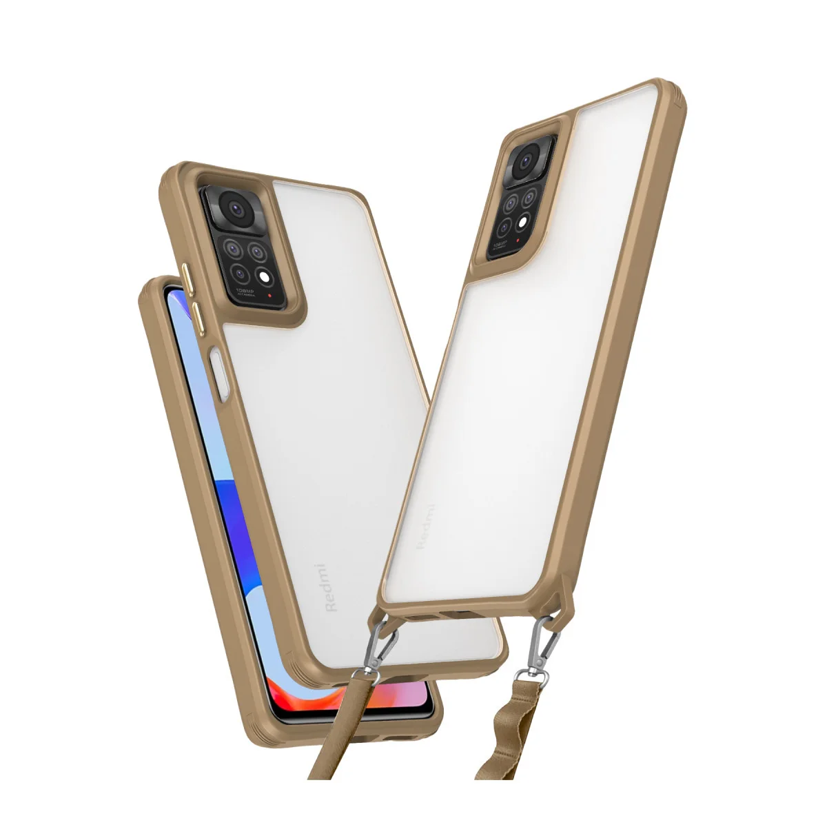 Redmi Note 11 Pro Kılıf Penta Silikon Kılıf - Çöl Titanyum