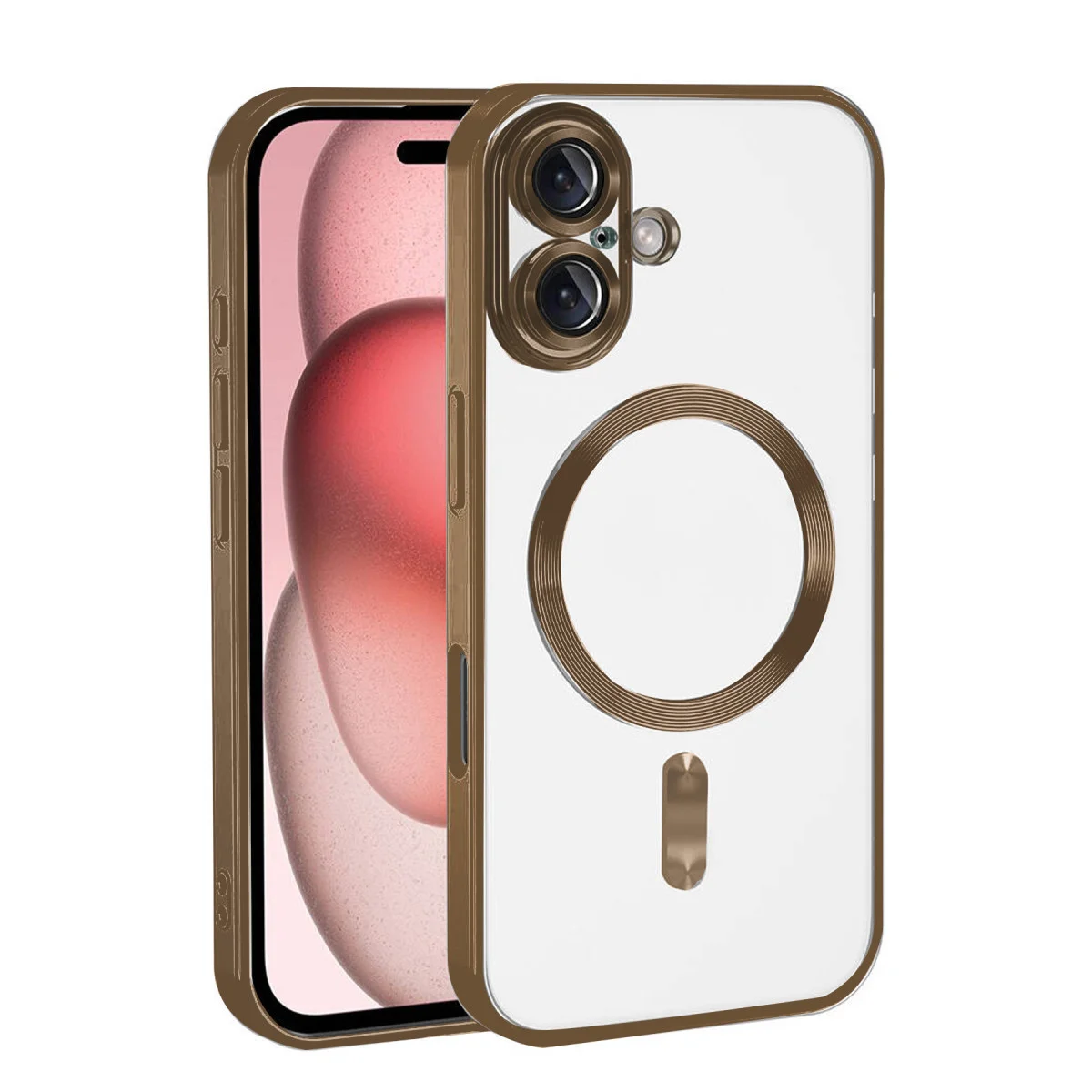 iPhone 17 Kross Magneticsafe Kapak - Çöl Titanyum
