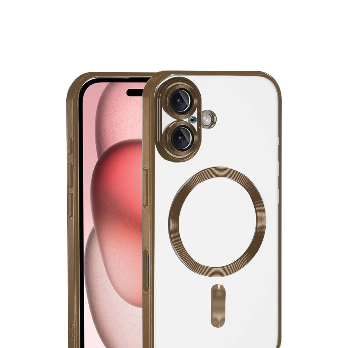 iPhone 17 Kross Magneticsafe Kapak - Çöl Titanyum