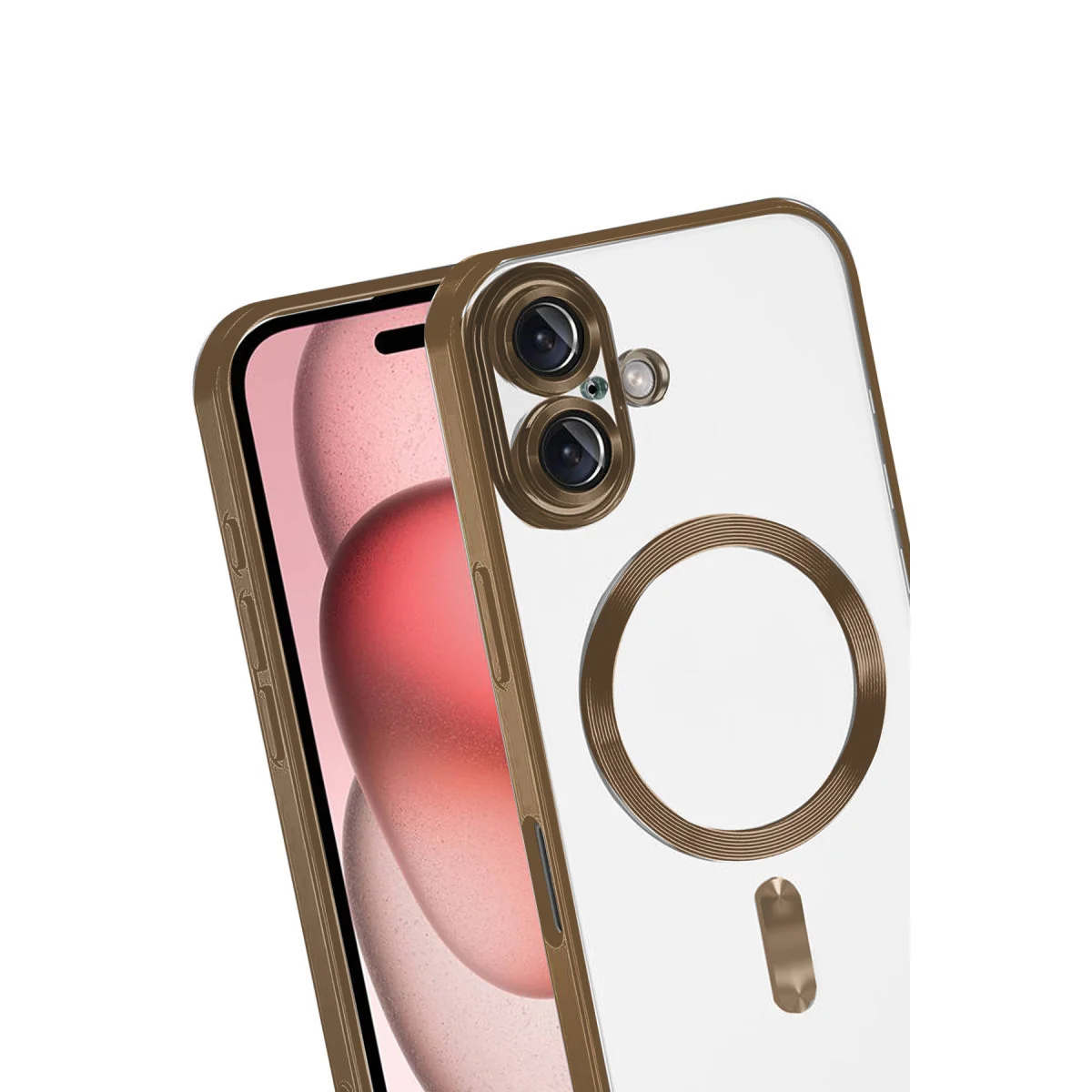 iPhone 17 Kross Magneticsafe Kapak - Çöl Titanyum
