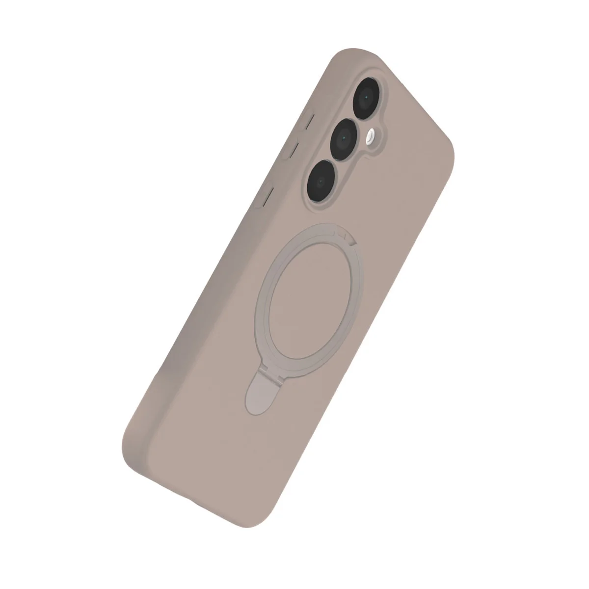 Galaxy A25 5G Regal Magsafe Standlı Kapak - Çöl Titanyum