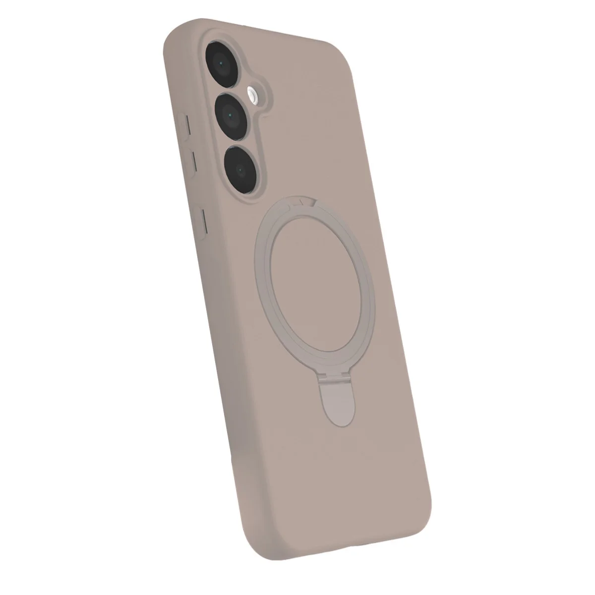 Galaxy A16 5G Regal Magsafe Standlı Kapak - Çöl Titanyum