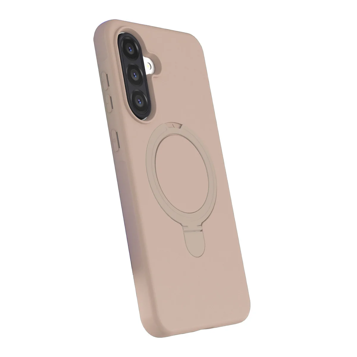 Galaxy A56 Regal Magsafe Standlı Kapak - Çöl Titanyum