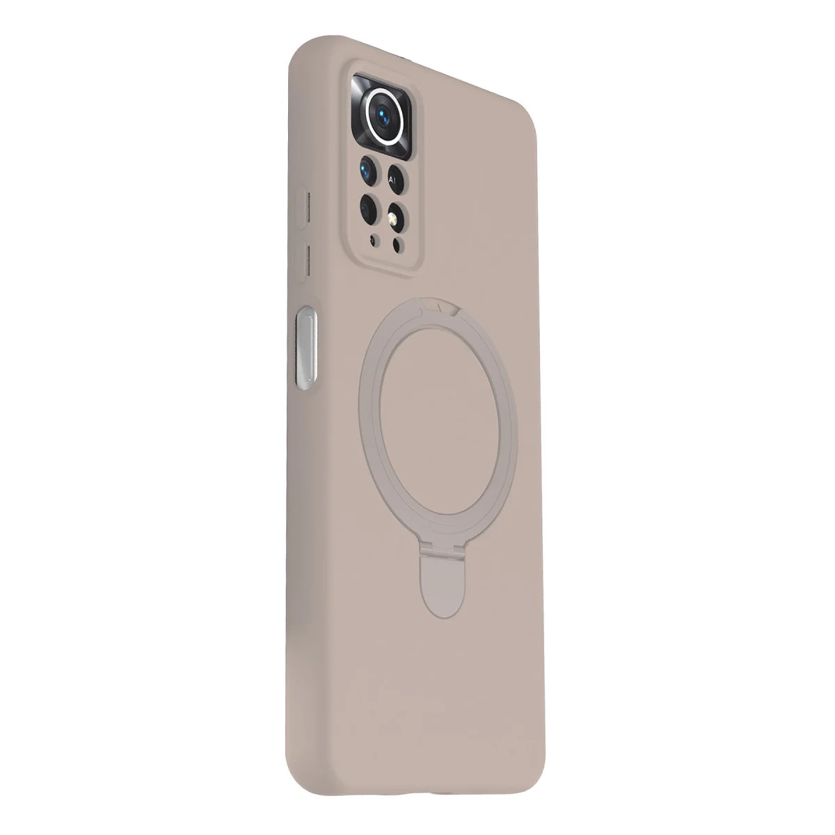 Redmi Note 12 Pro 4G Regal Magsafe Standlı Kapak - Çöl Titanyum