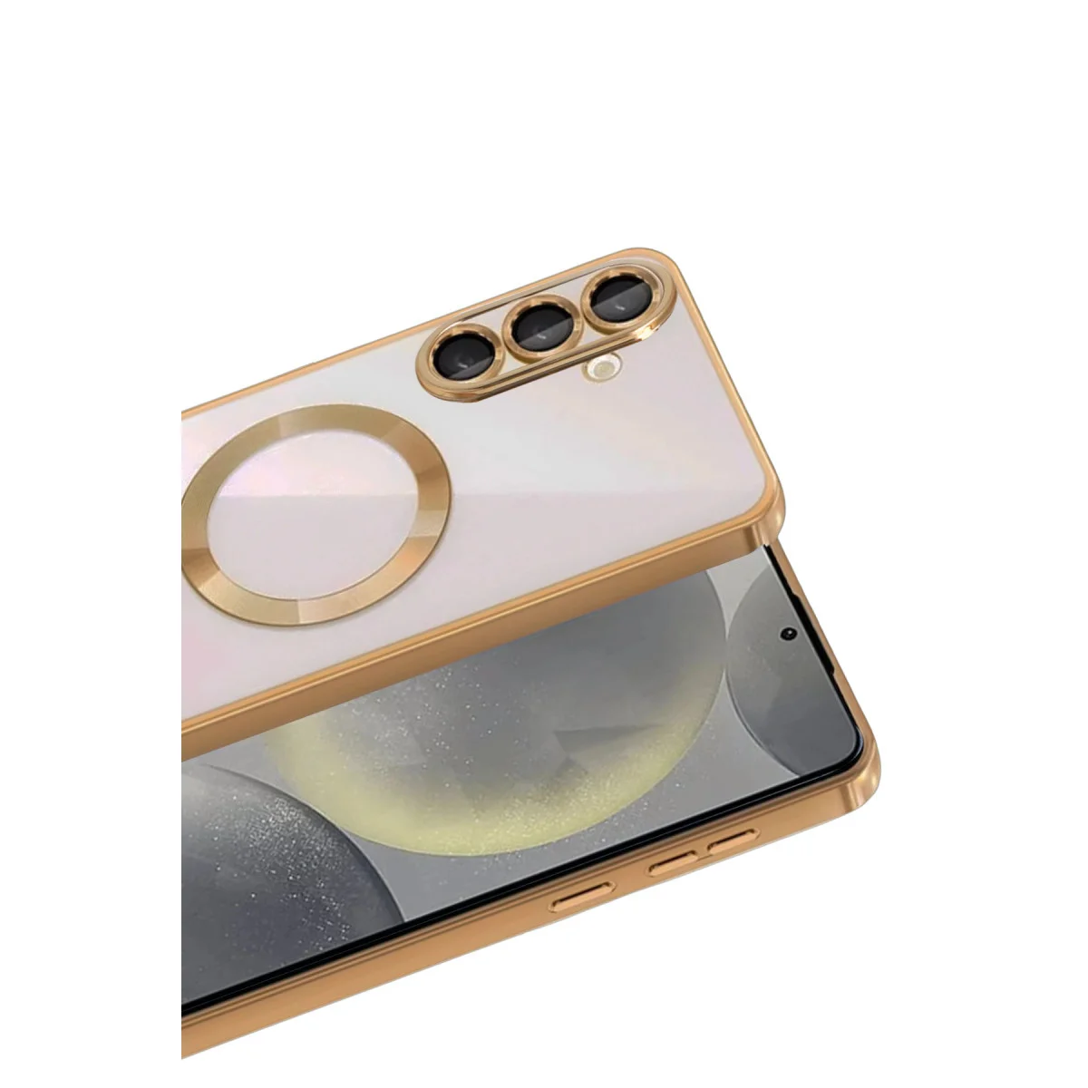 Galaxy S26 Plus Kross Magneticsafe Kapak - Çöl Titanyum