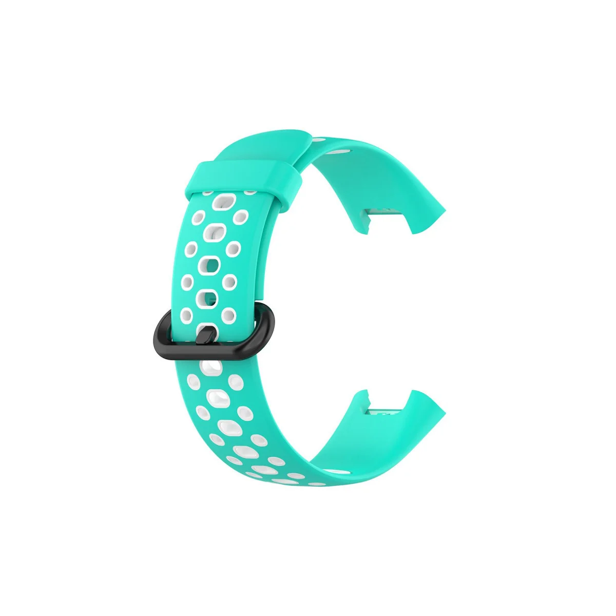 Redmi Watch 2 Spor Delikli Kordon - Turkuaz-Beyaz