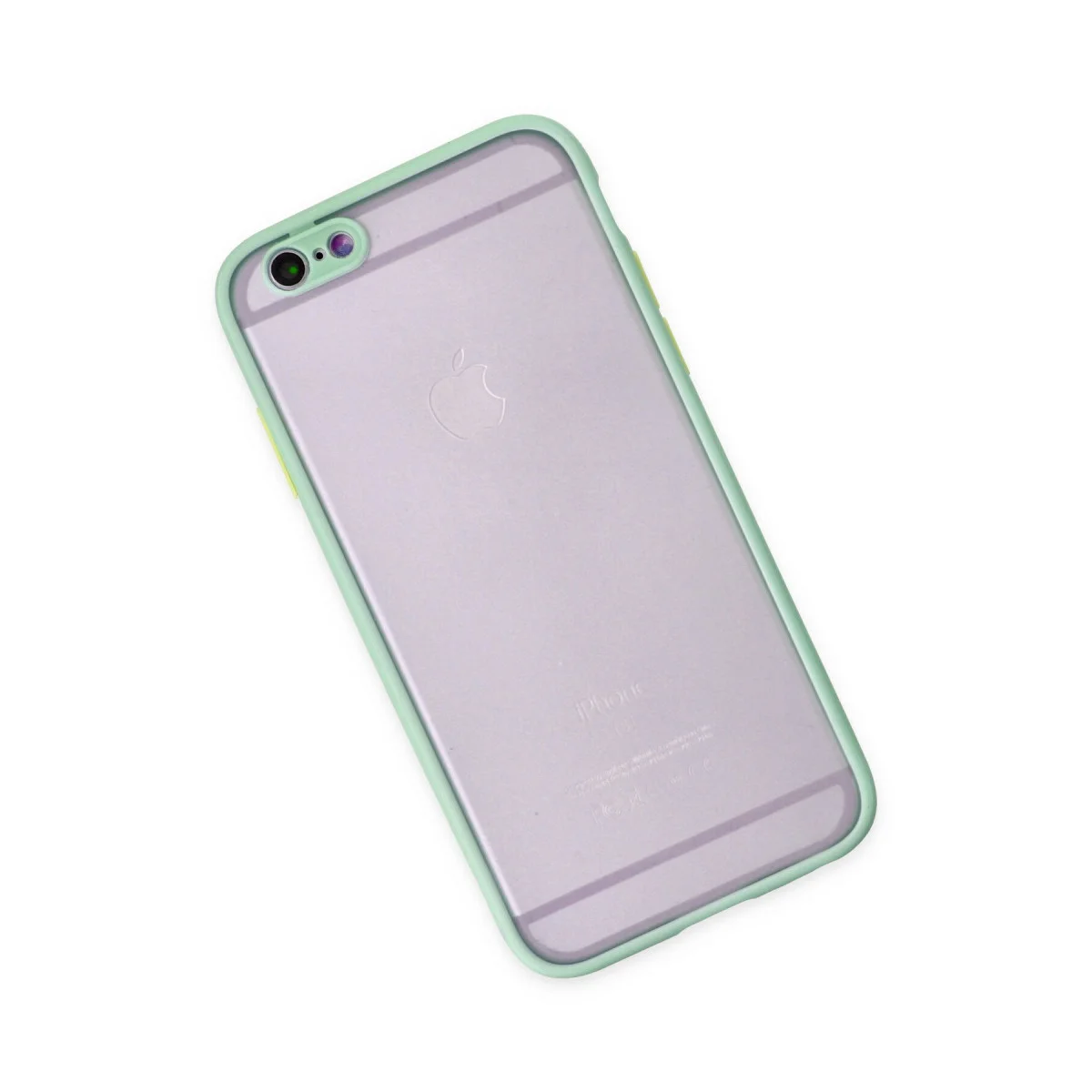 iPhone 6 Kılıf Montreal Silikon Kapak - Turkuaz