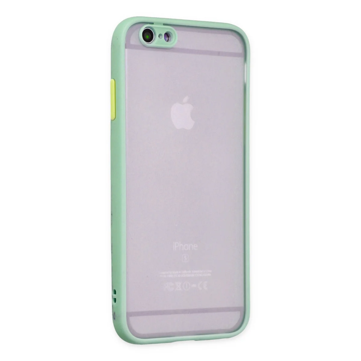 iPhone 6 Kılıf Montreal Silikon Kapak - Turkuaz