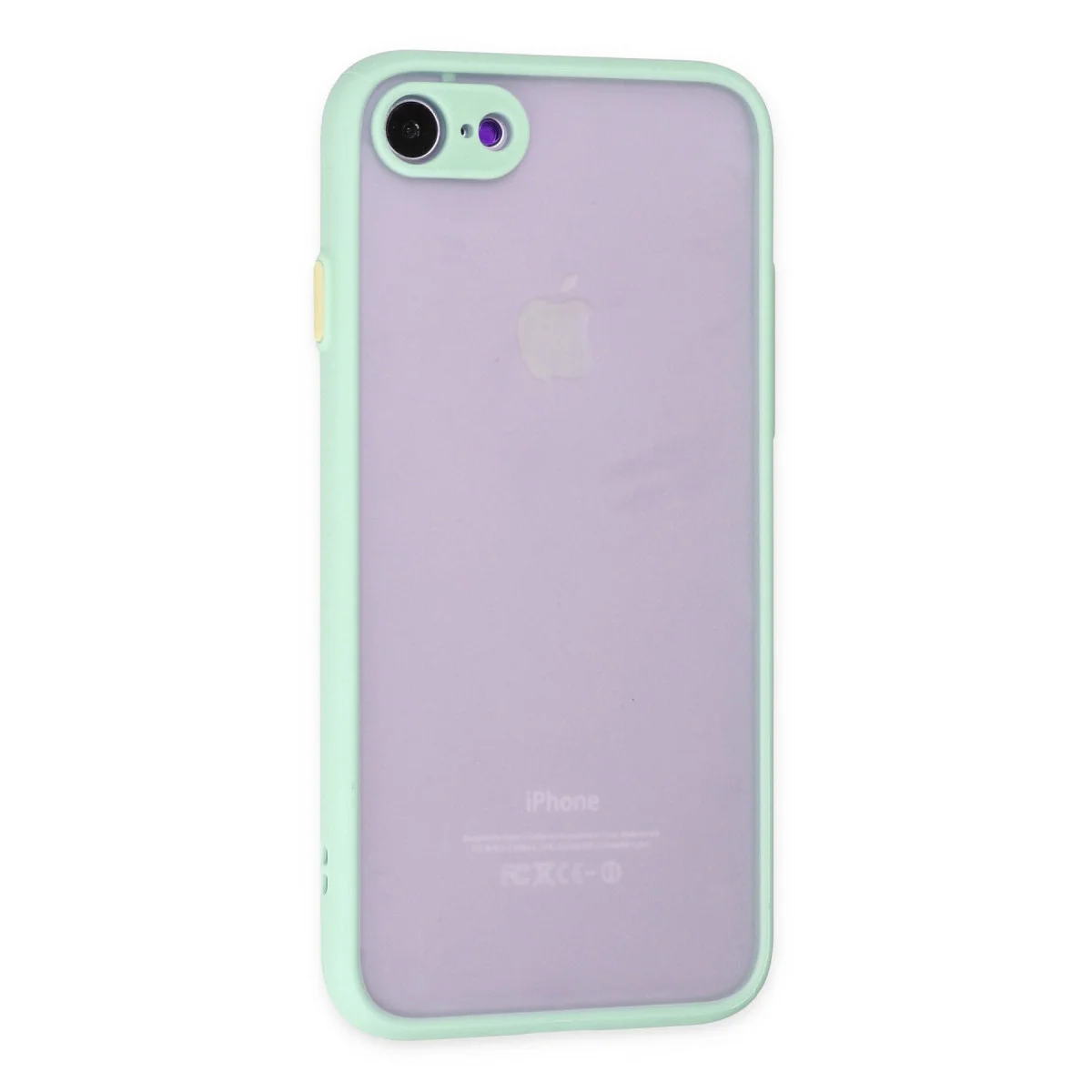 iPhone 7 Kılıf Montreal Silikon Kapak - Turkuaz