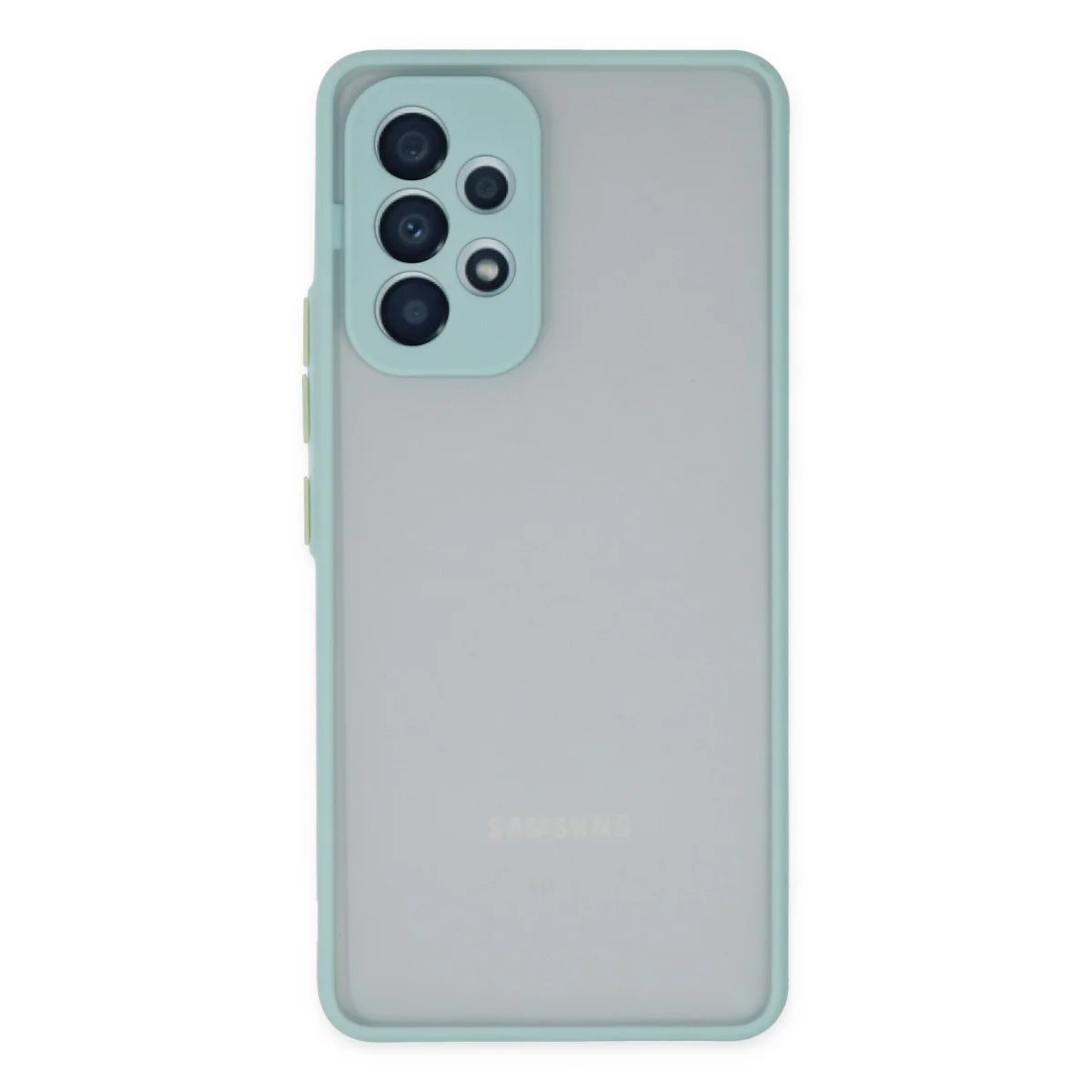 Galaxy A53 5G Kılıf Montreal Silikon Kapak - Turkuaz