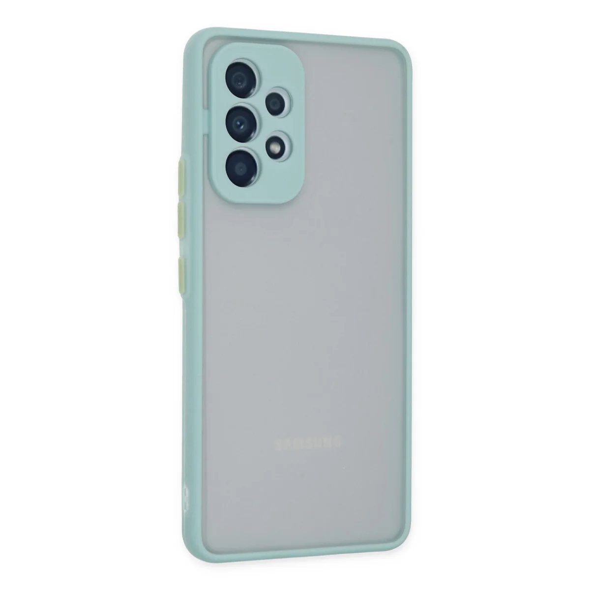 Galaxy A53 5G Kılıf Montreal Silikon Kapak - Turkuaz