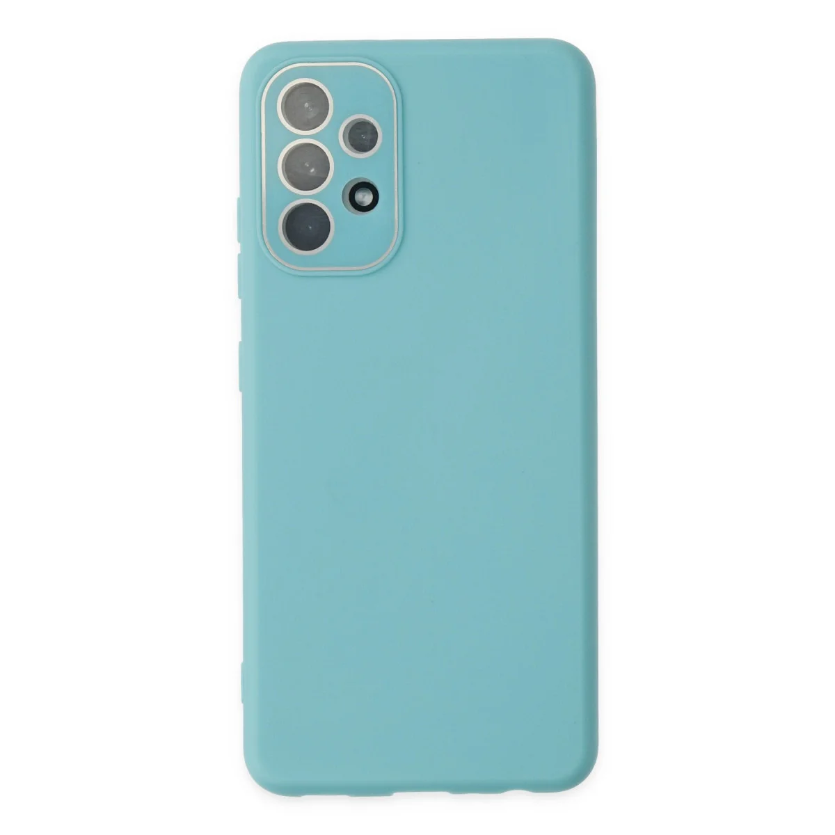 Galaxy A33 5G Kılıf Lansman Glass Kapak - Turkuaz