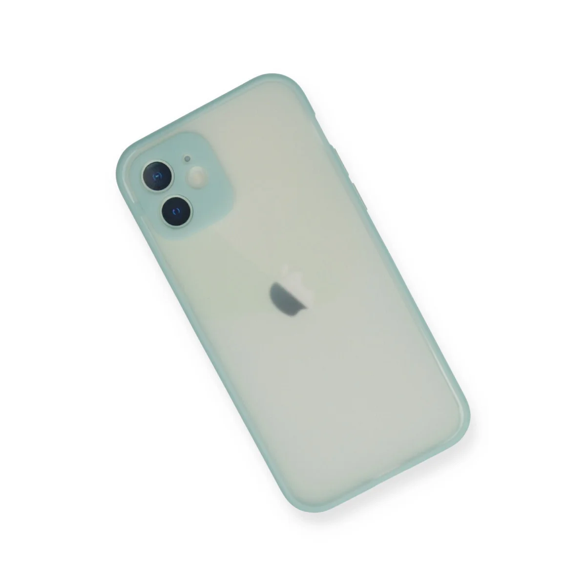 iPhone 11 Pro Max Kılıf Montreal Silikon Kapak - Turkuaz