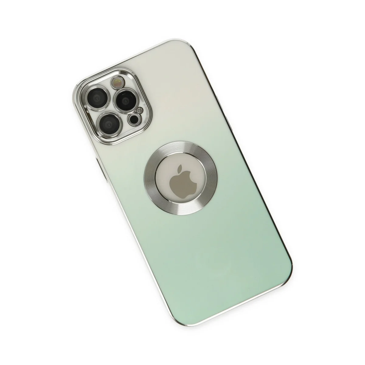 iPhone 12 Pro Max Kılıf Best Silikon - Turkuaz