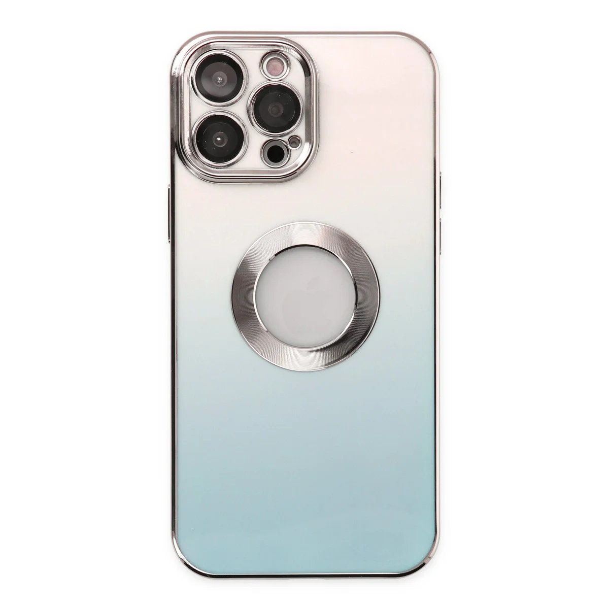 iPhone 13 Pro Max Kılıf Best Silikon - Turkuaz
