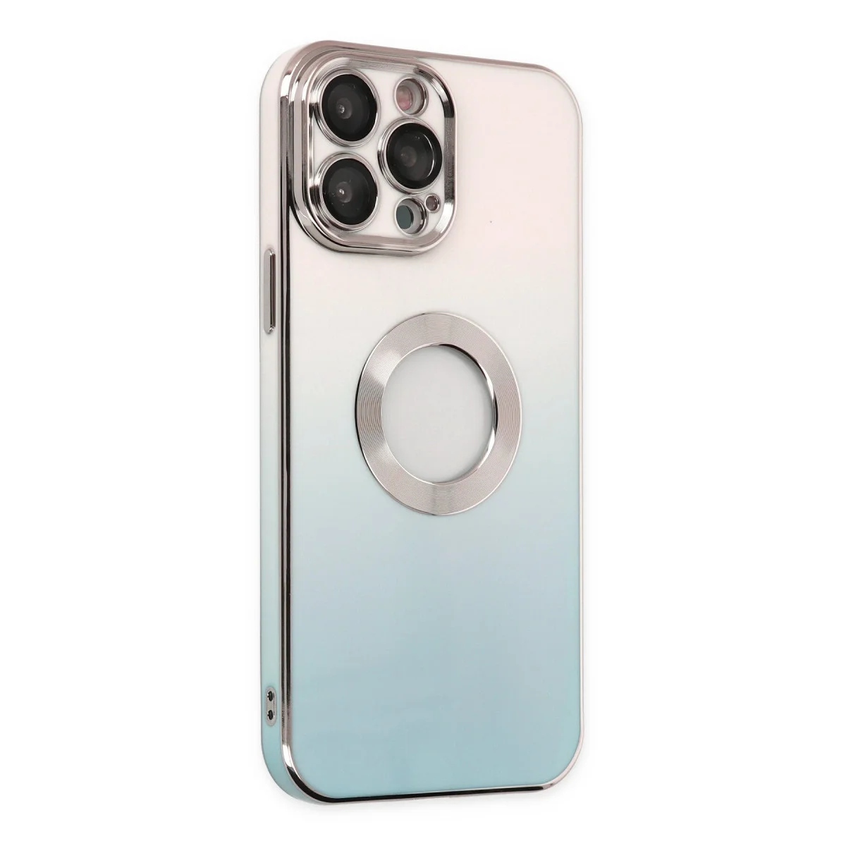 iPhone 13 Pro Max Kılıf Best Silikon - Turkuaz