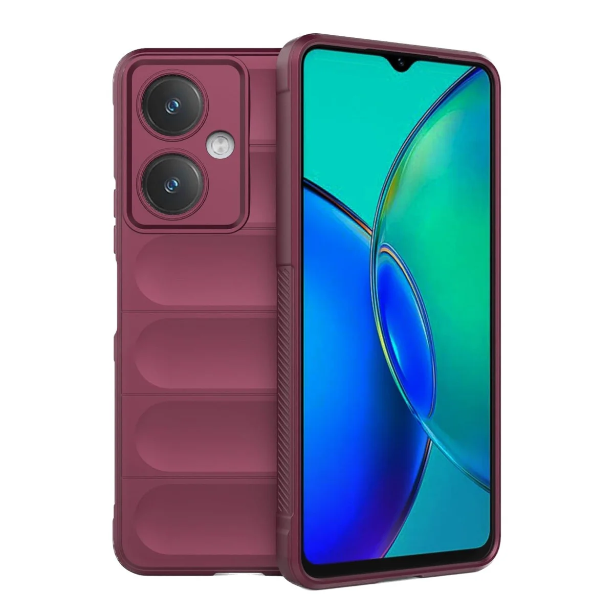 Y27 Kılıf Optimum Silikon - Bordo
