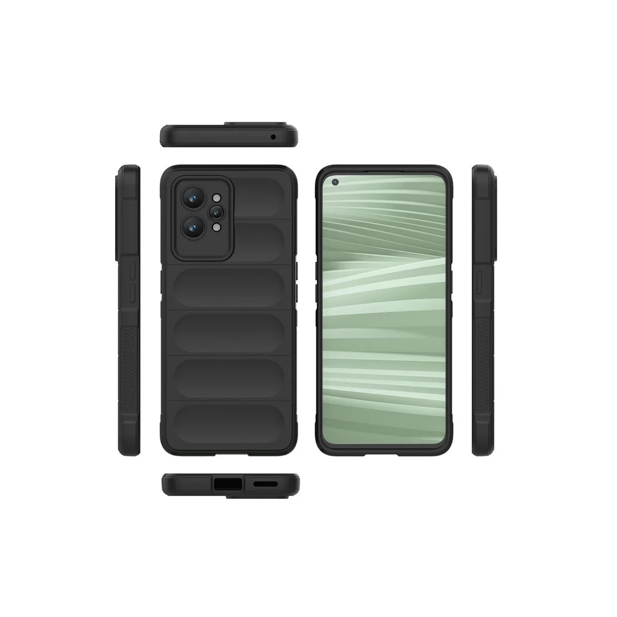Realme GT2 Pro 5G Kılıf Optimum Silikon - Bordo