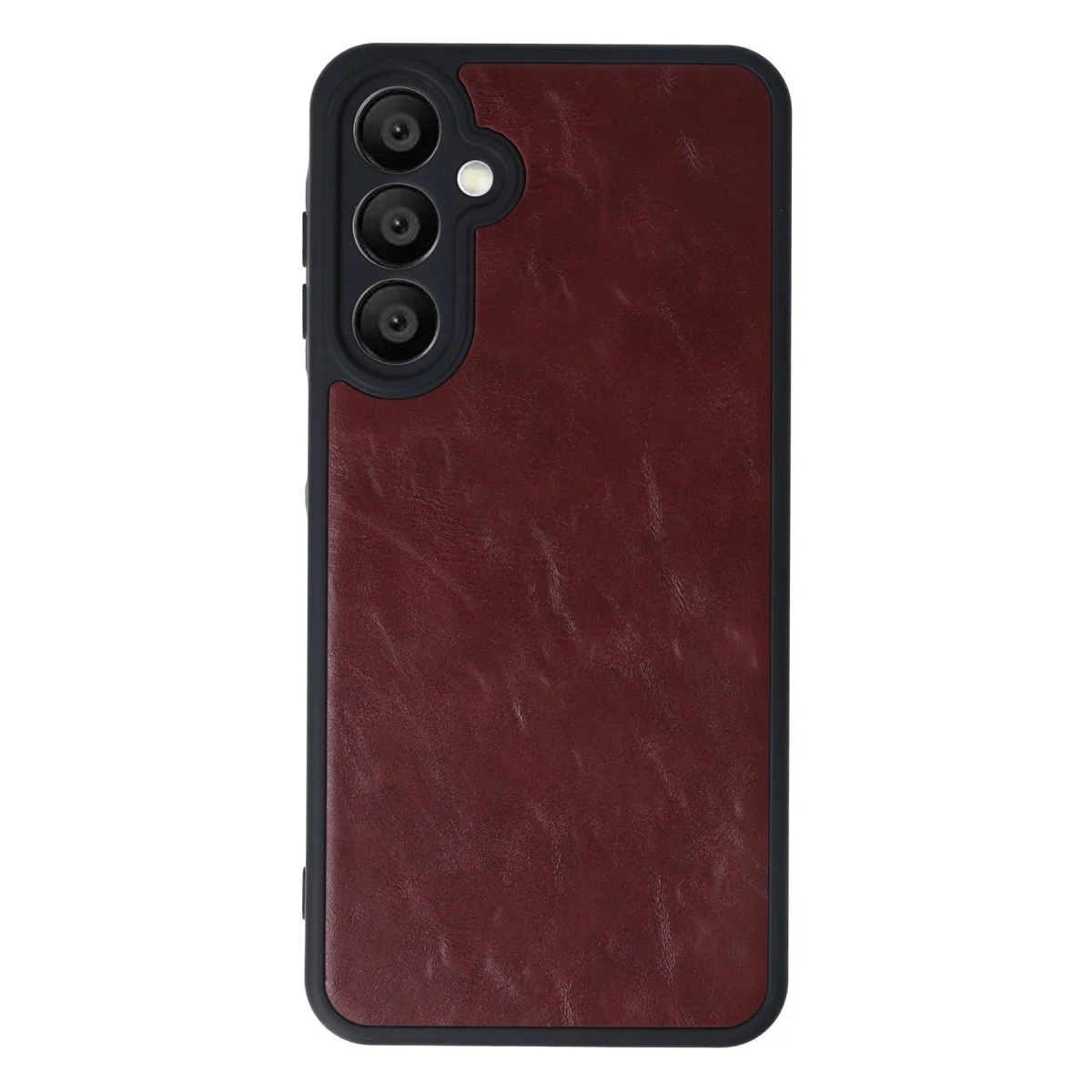 Galaxy A16 5G Kılıf Aras Deri Kapak - Bordo