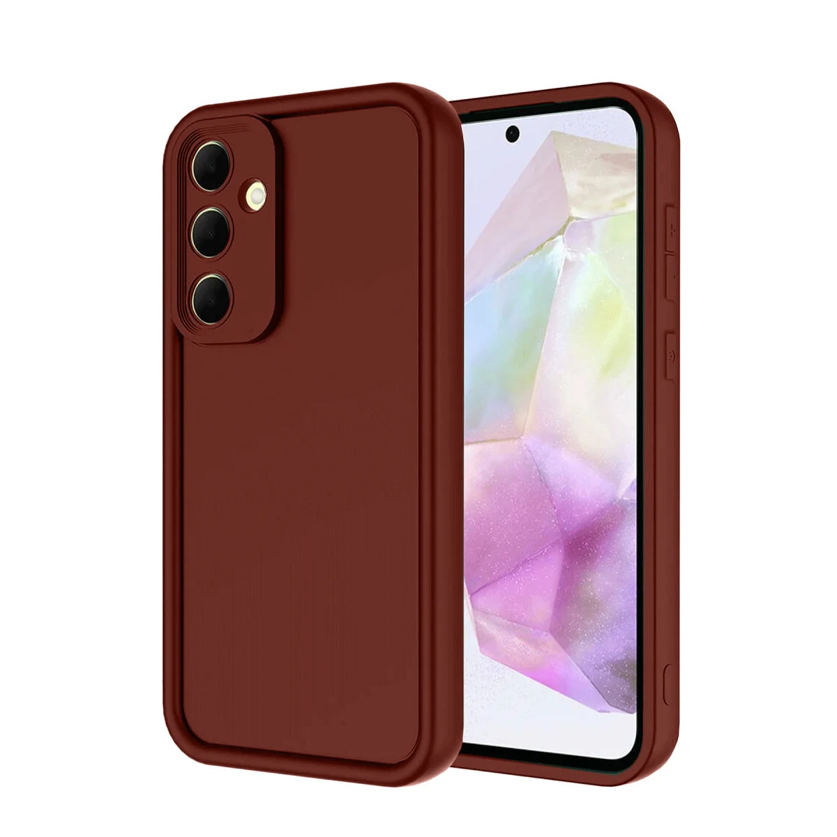 Galaxy A26 Kılıf Viera Silikon - Bordo