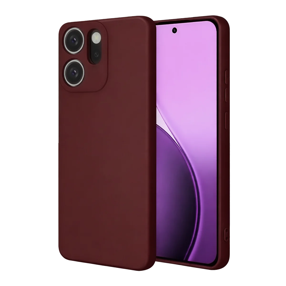 Reno 14F First Silikon - Bordo