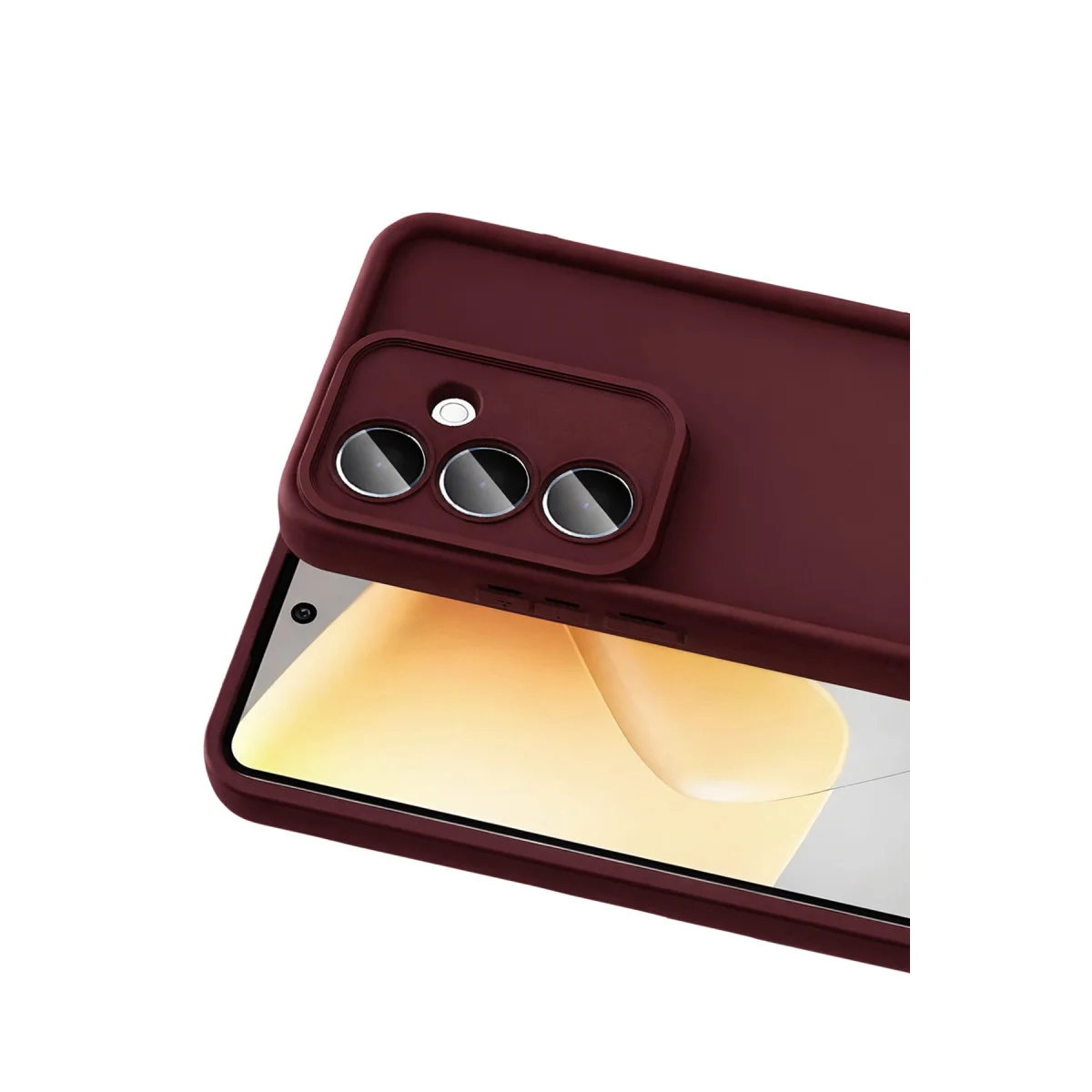 Galaxy A37 5G Viera Silikon - Bordo