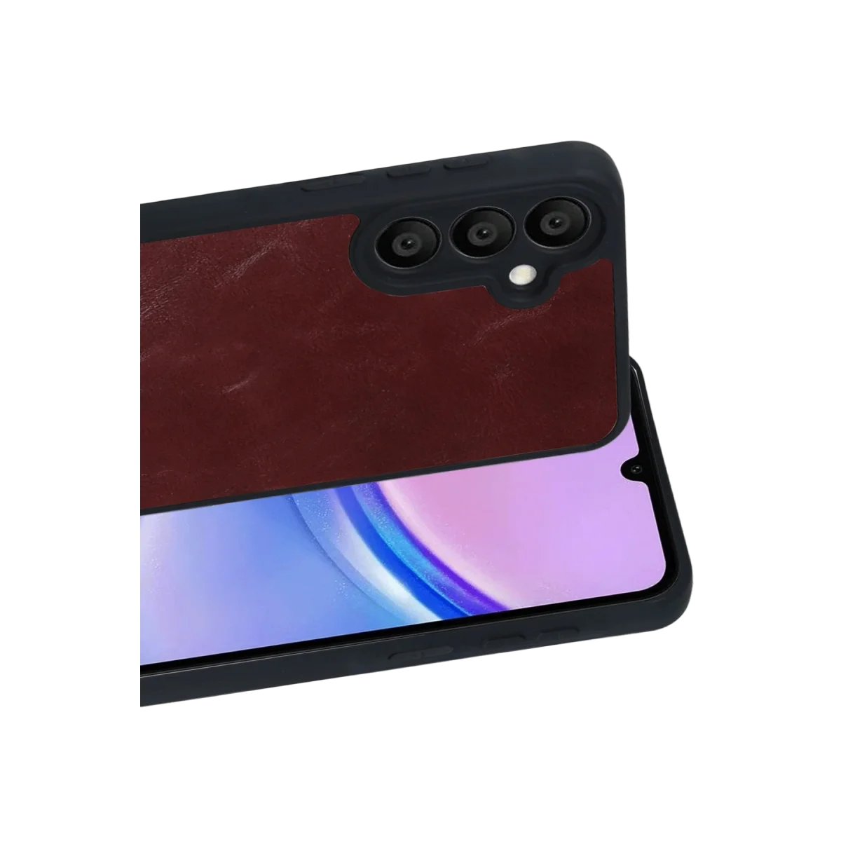 Galaxy A37 5G Aras Deri Kapak - Bordo