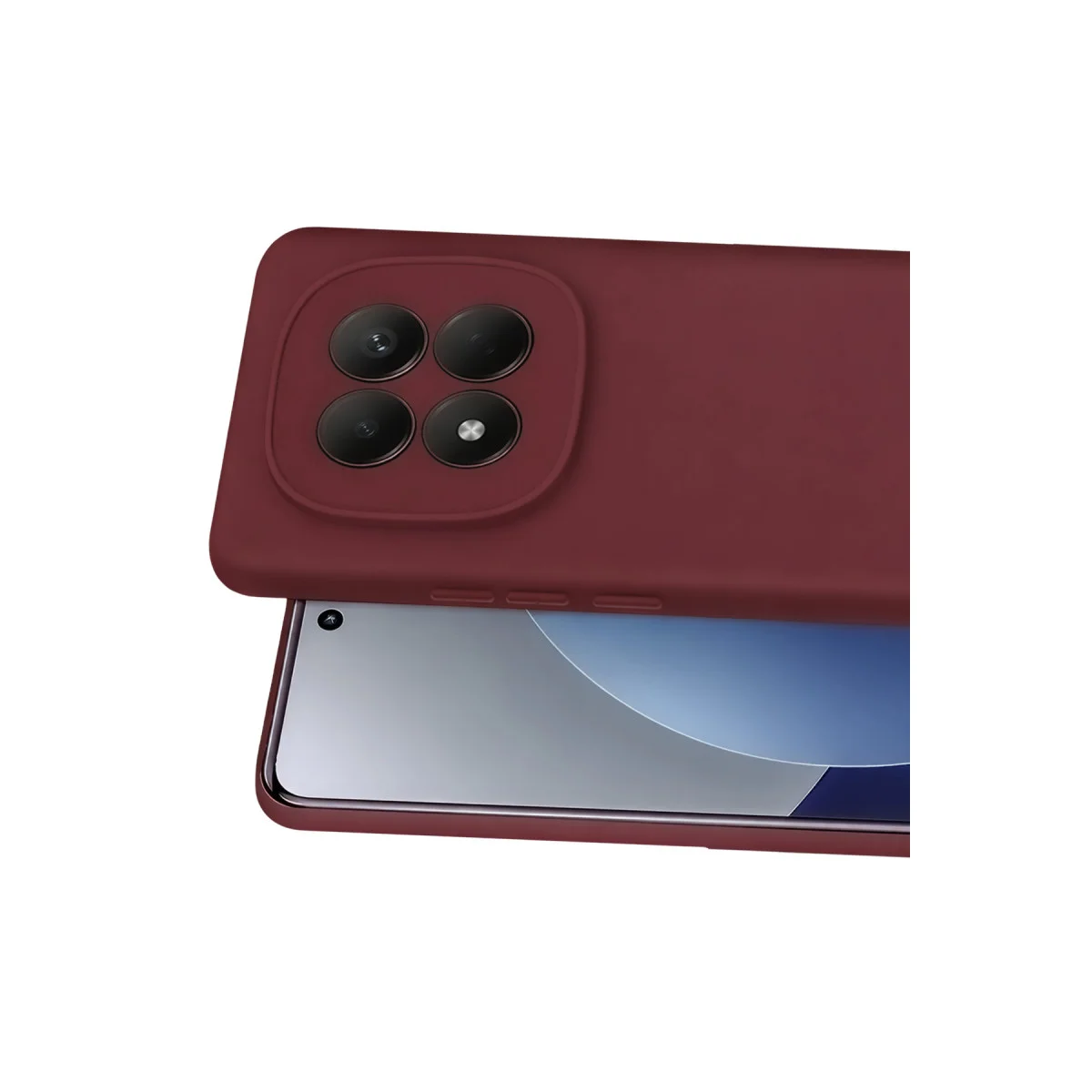Redmi Note 15 Pro 5G First Silikon - Bordo
