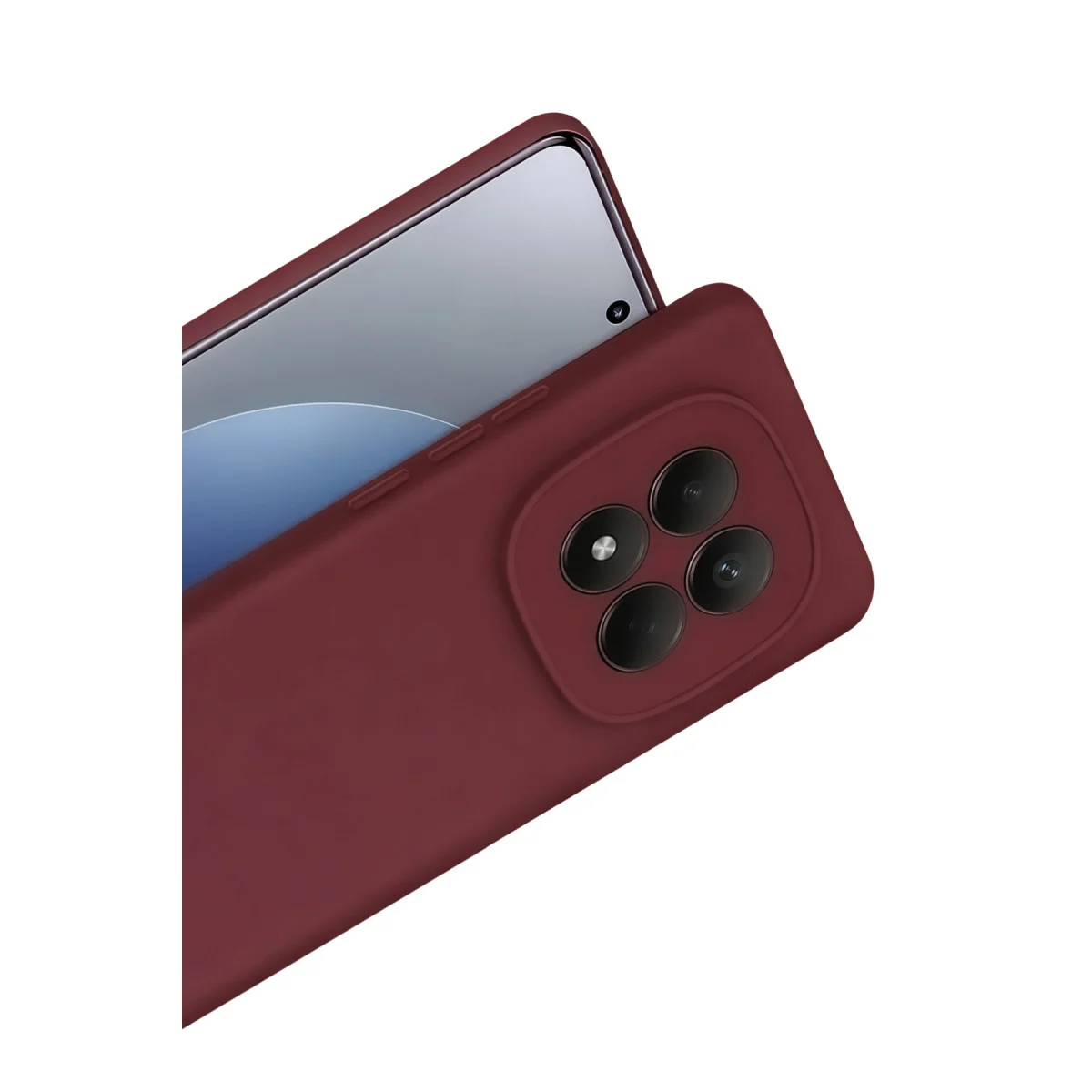 Redmi Note 15 Pro 4G First Silikon - Bordo