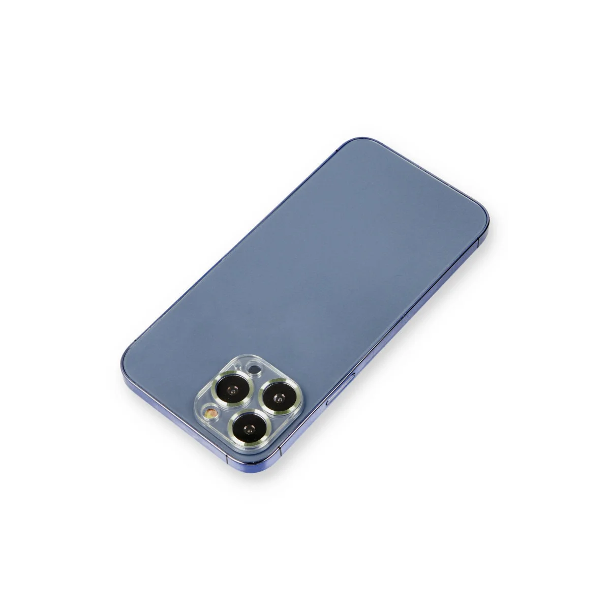 iPhone 13 Pro Max Metal Kamera Lens Koruma Cam - Açık Yeşil