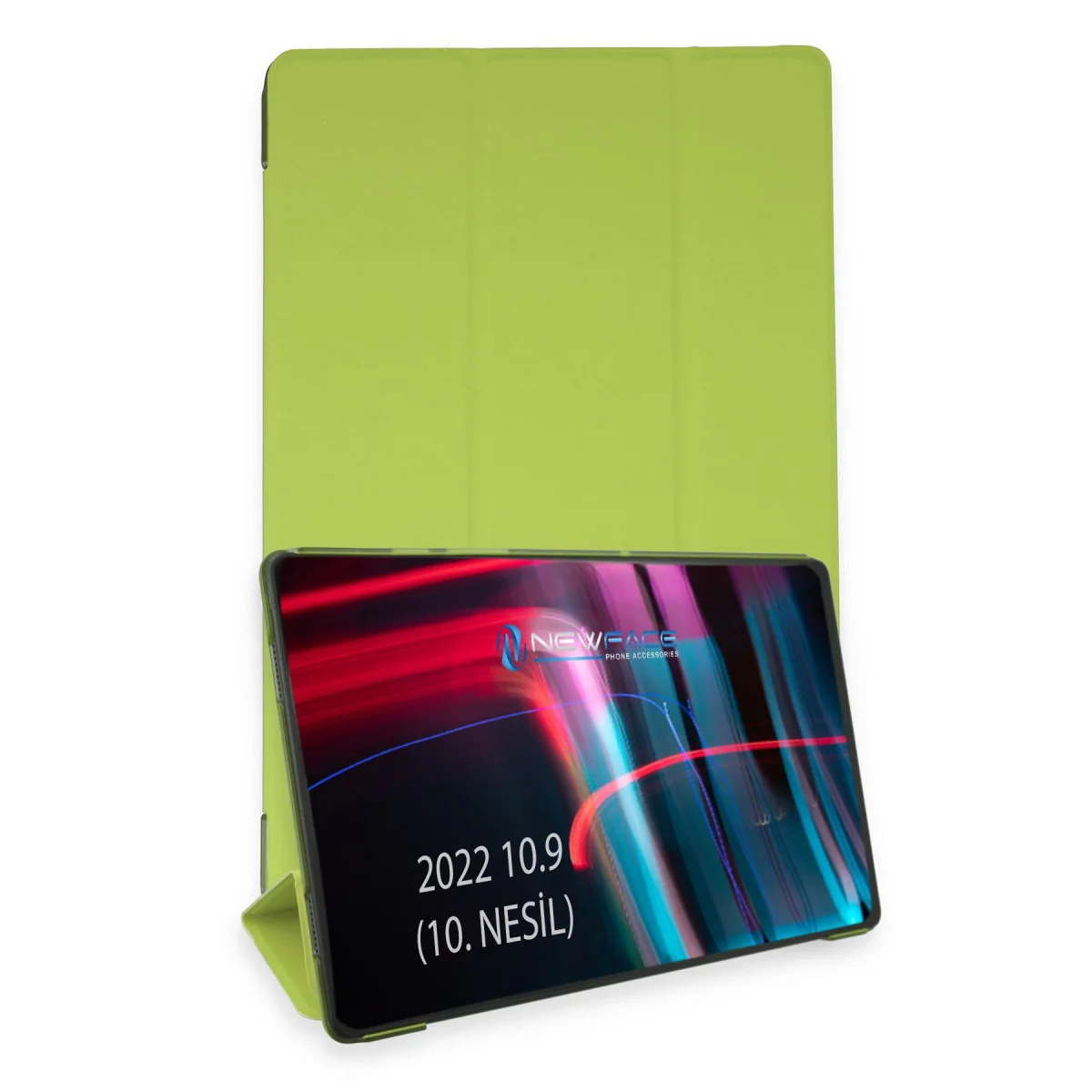 iPad 2022 10.9 (10.nesil) Kılıf Tablet Smart Kılıf - Açık Yeşil