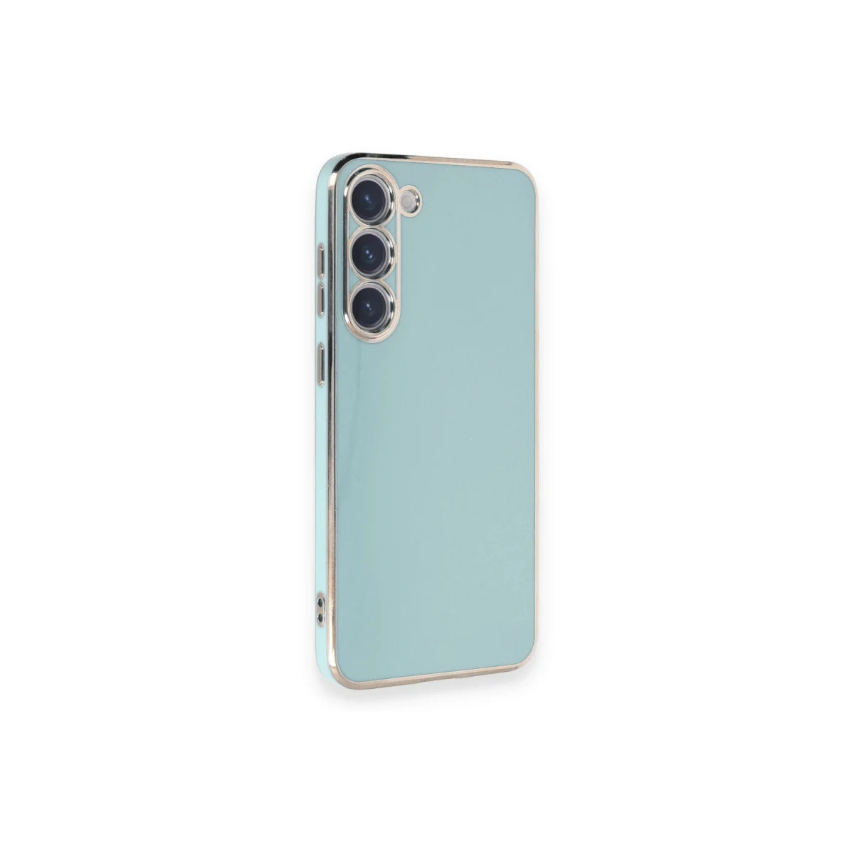 Galaxy S23 Plus Kılıf Volet Silikon - Açık Yeşil
