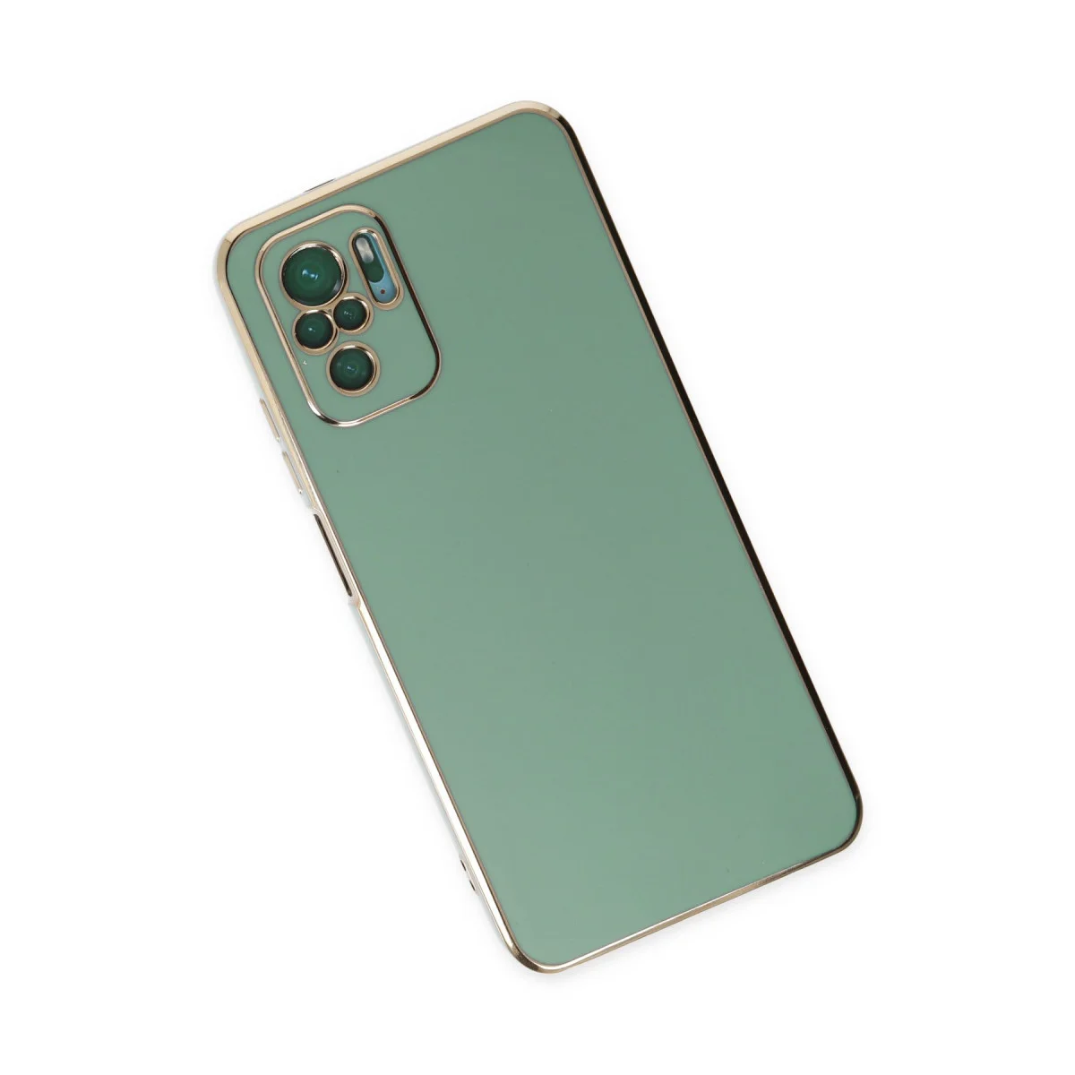 Redmi Note 10 Kılıf Volet Silikon - Açık Yeşil