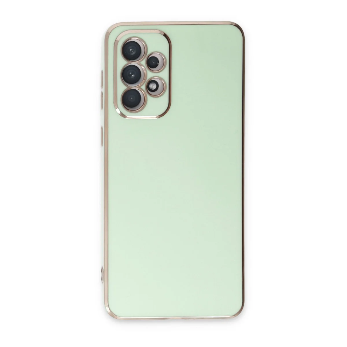 Galaxy A33 5G Kılıf Volet Silikon - Açık Yeşil