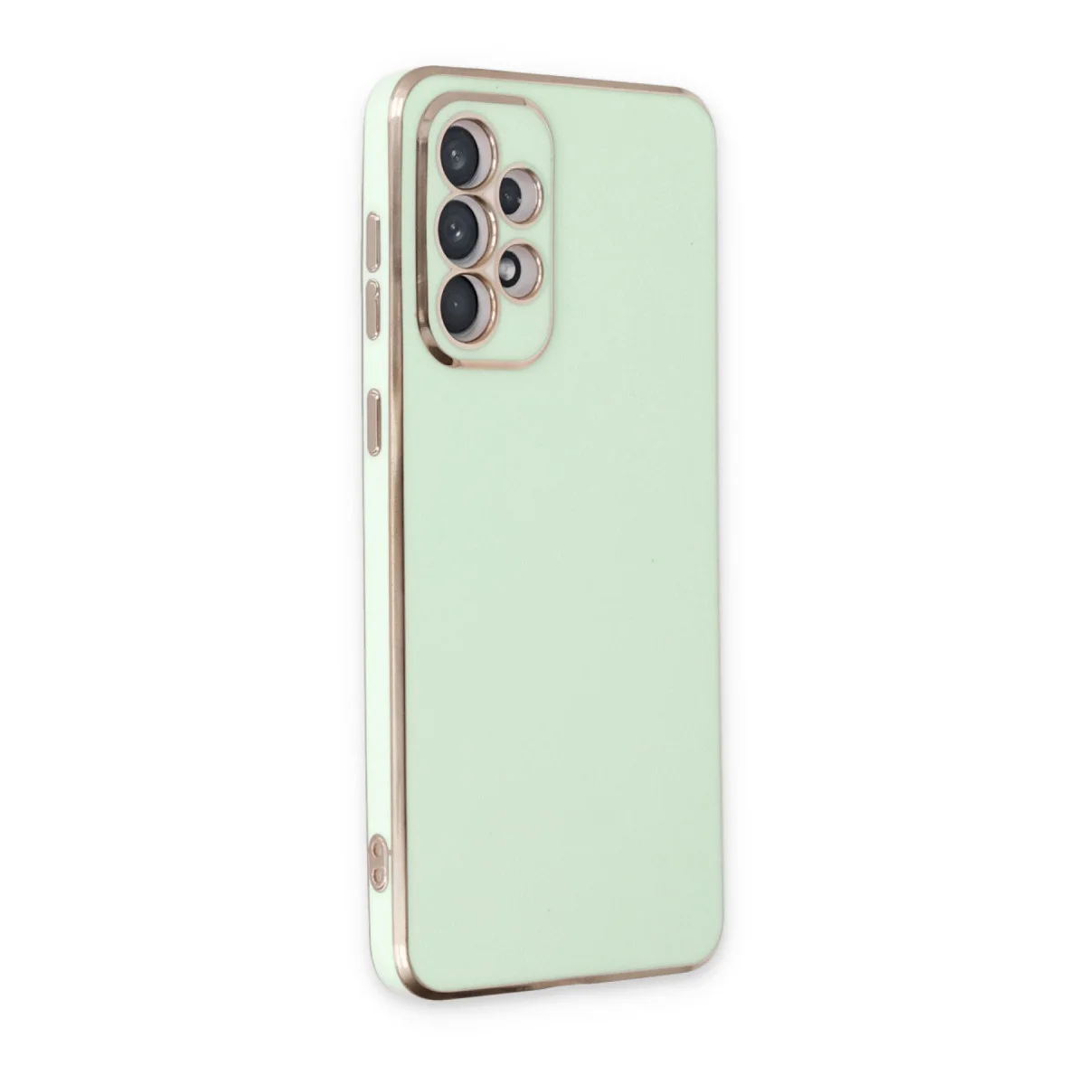 Galaxy A53 5G Kılıf Volet Silikon - Açık Yeşil