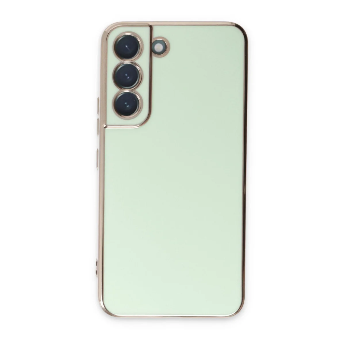 Galaxy S22 Plus Kılıf Volet Silikon - Açık Yeşil