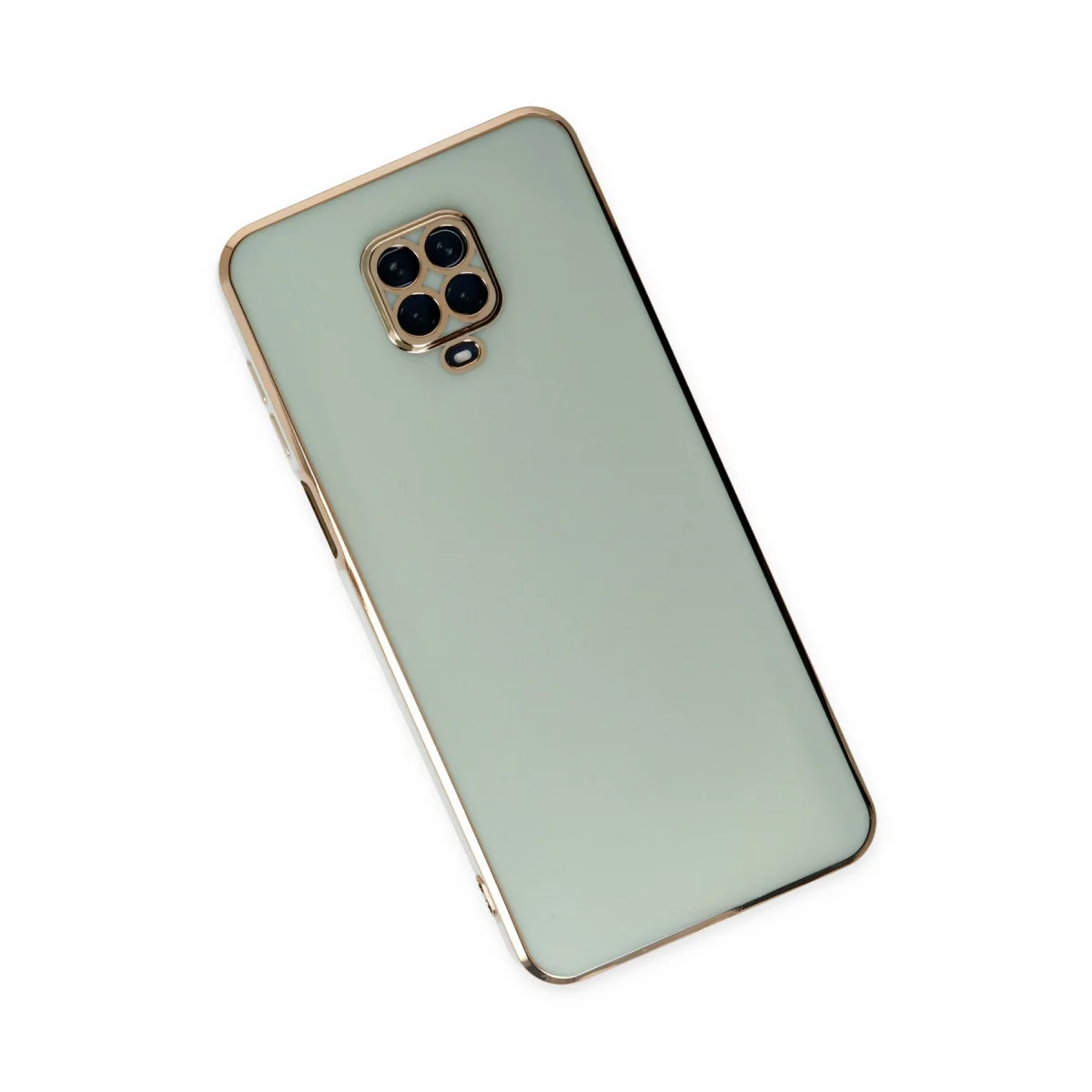 Redmi Note 9 Pro Kılıf Volet Silikon - Açık Yeşil