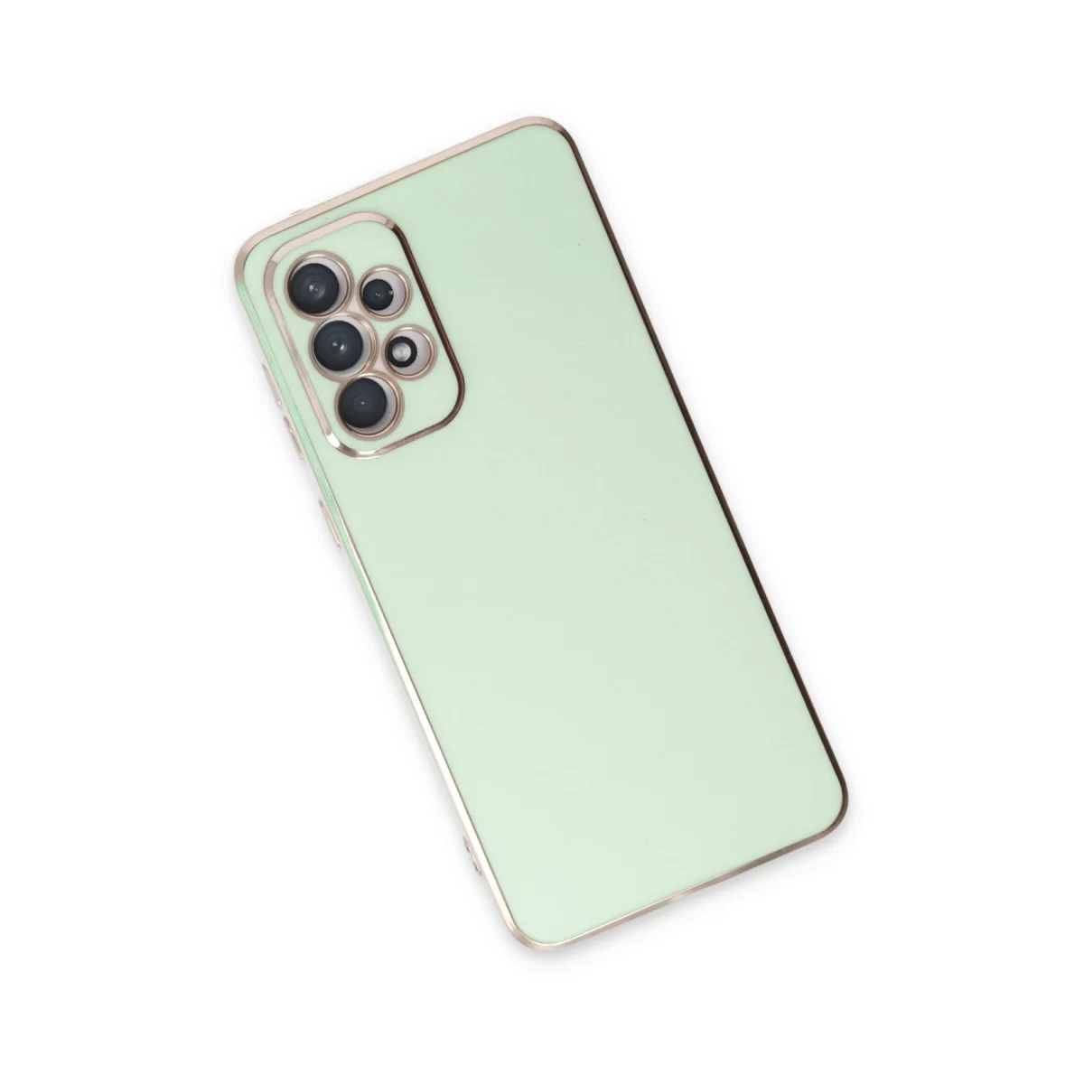 Galaxy A73 5G Kılıf Volet Silikon - Açık Yeşil