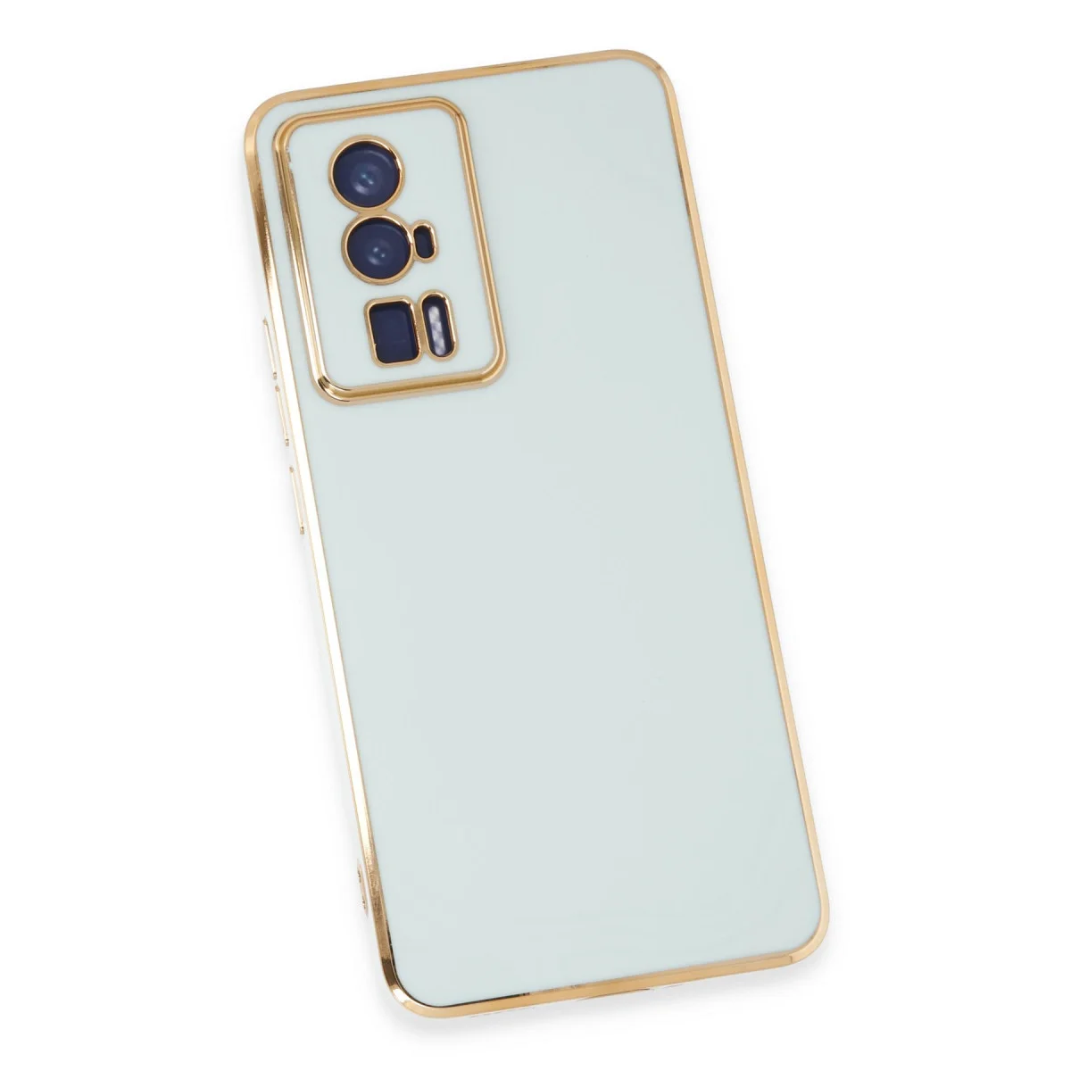 Poco F5 Pro Kılıf Volet Silikon - Açık Yeşil