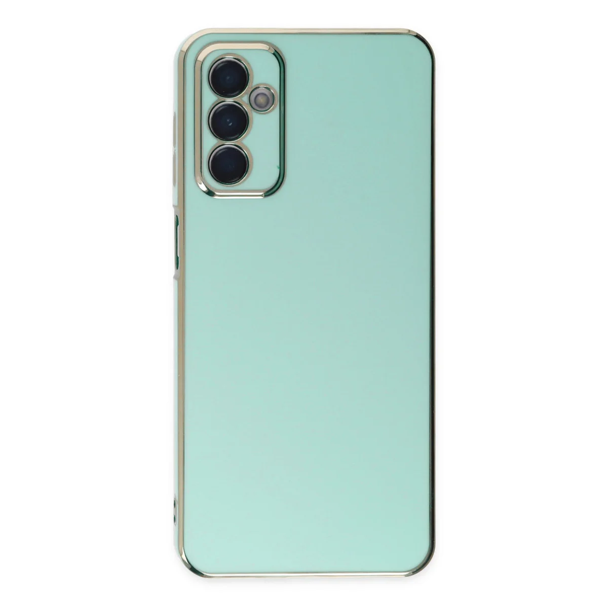 Galaxy M23 Kılıf Volet Silikon - Açık Yeşil