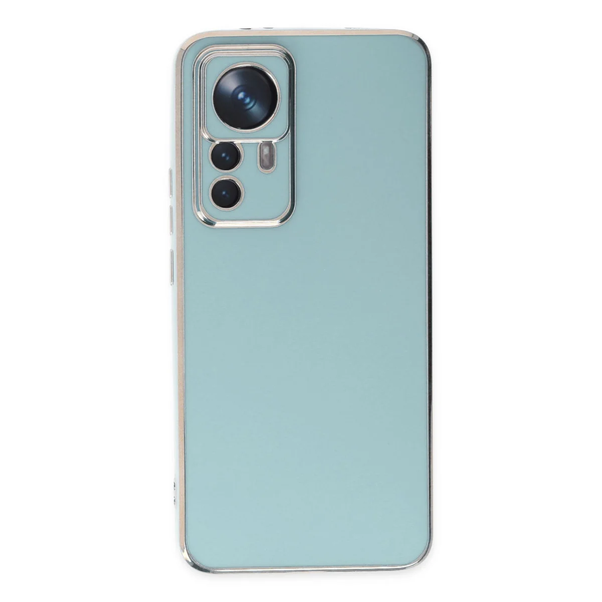 Mi 12T Pro Kılıf Volet Silikon - Açık Yeşil