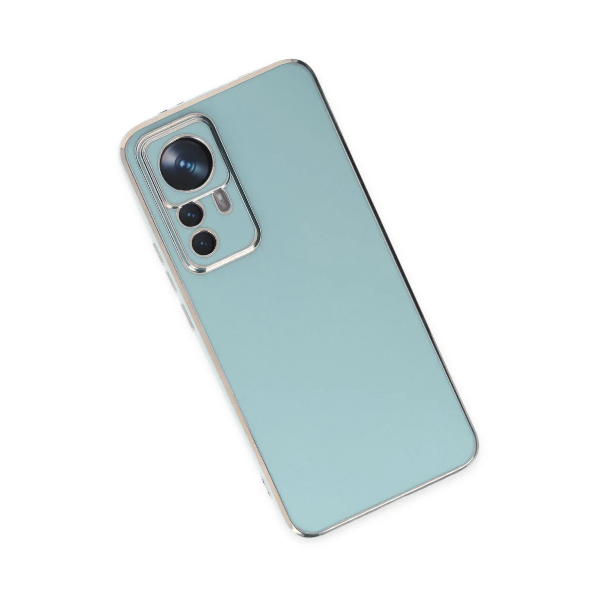 Mi 12T Pro Kılıf Volet Silikon - Açık Yeşil