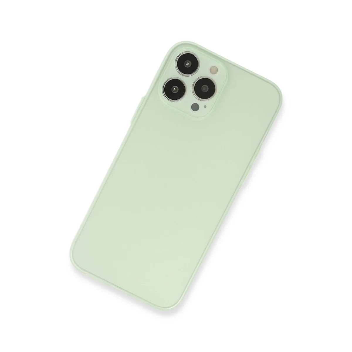 iPhone 13 Pro Max Kılıf Puma Silikon - Açık Yeşil
