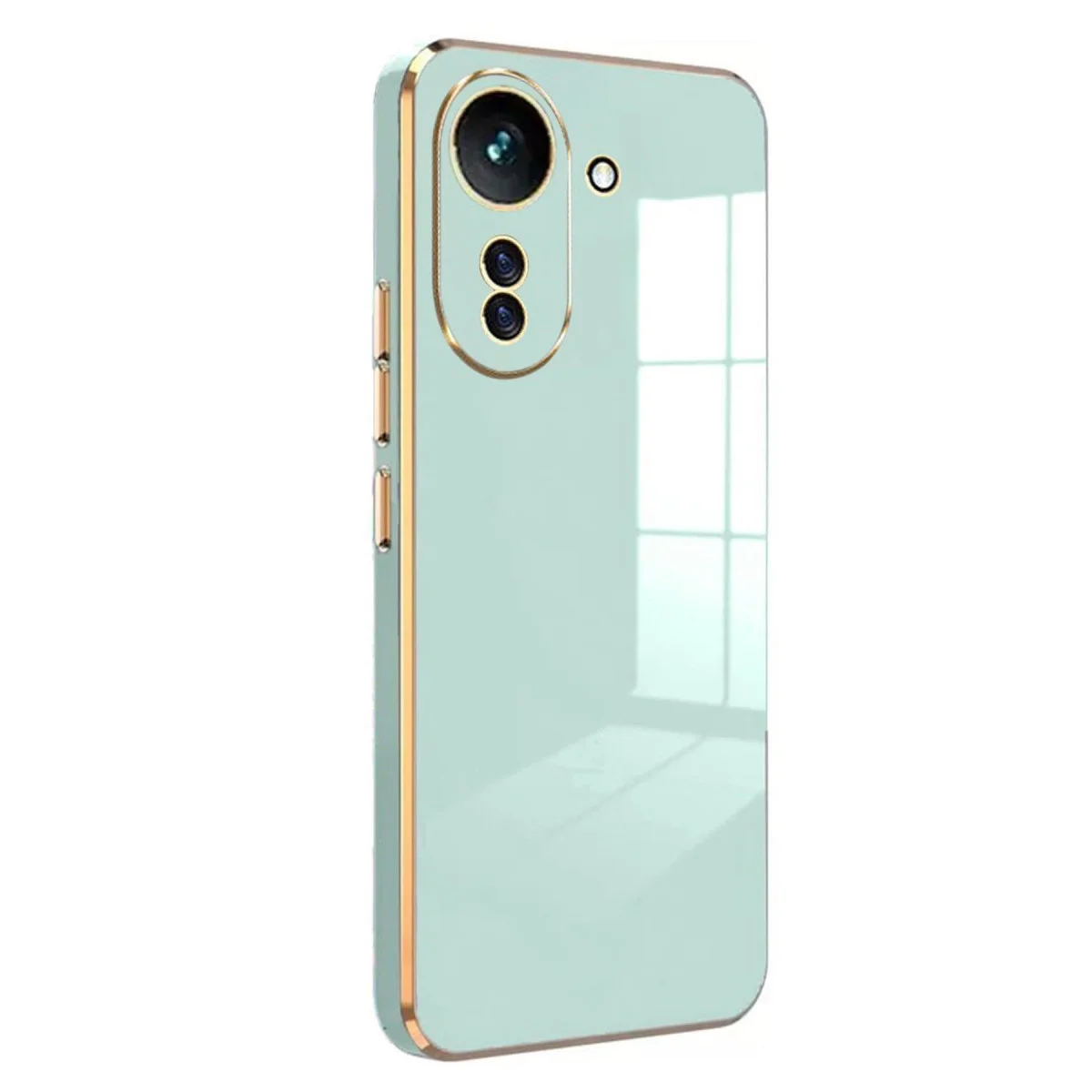 Redmi 13C Kılıf Volet Silikon - Açık Yeşil
