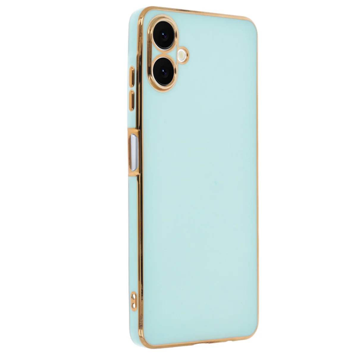 Galaxy A06 Kılıf Volet Silikon - Açık Yeşil