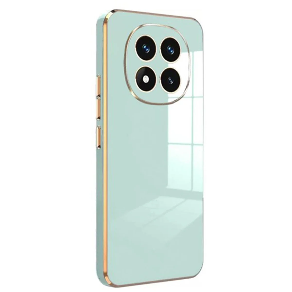 Redmi Note 14 Pro 4G Kılıf Volet Silikon - Açık Yeşil