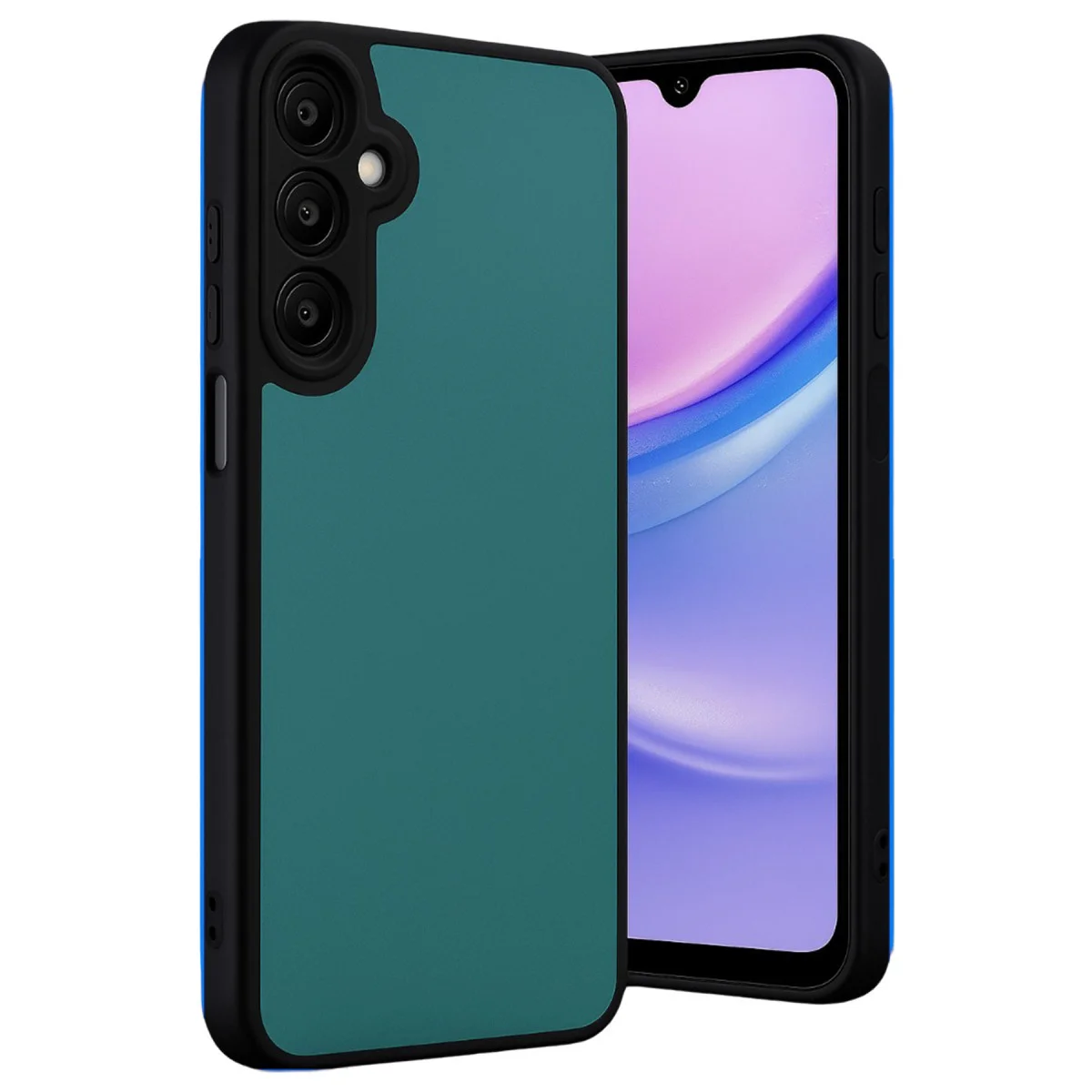 Galaxy M15 Kılıf Aras Deri Kapak - Açık Yeşil